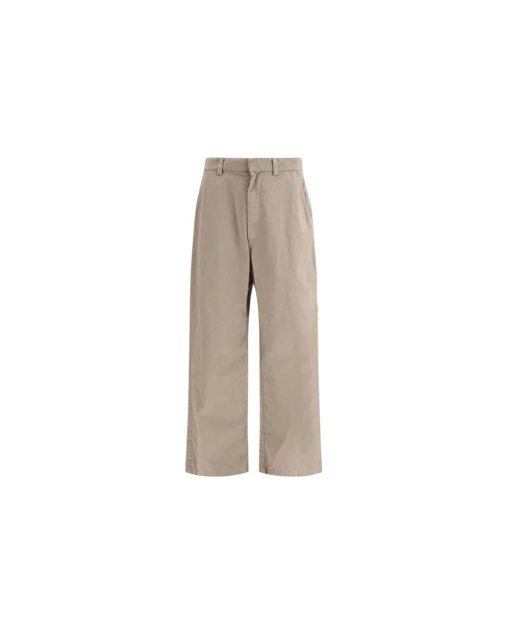 Balenciaga Natural Straight Trousers for men