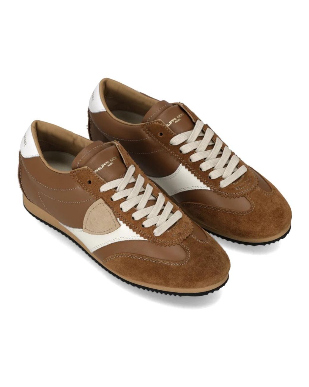 Philippe Model Brown Planche Running Sneakers