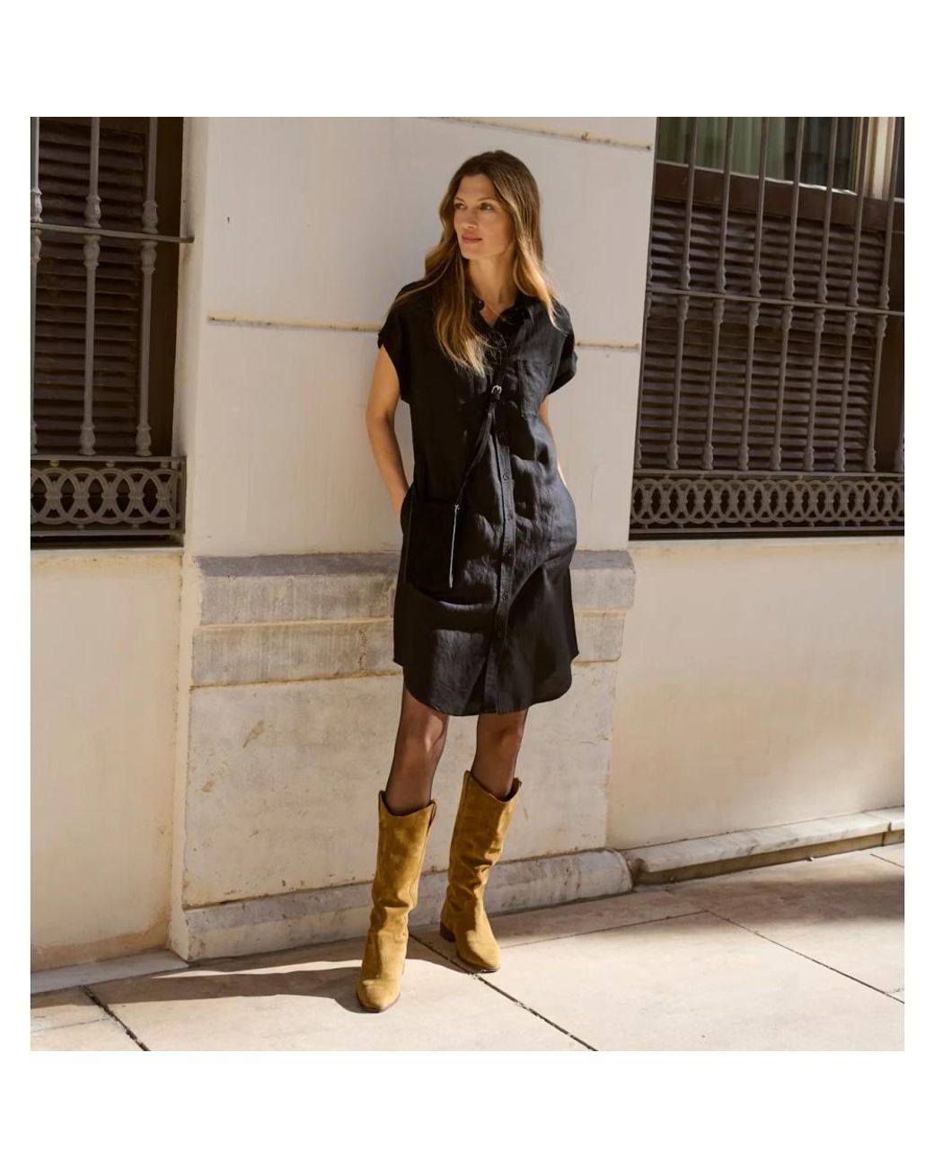 Part Two Black Shirt Dresses