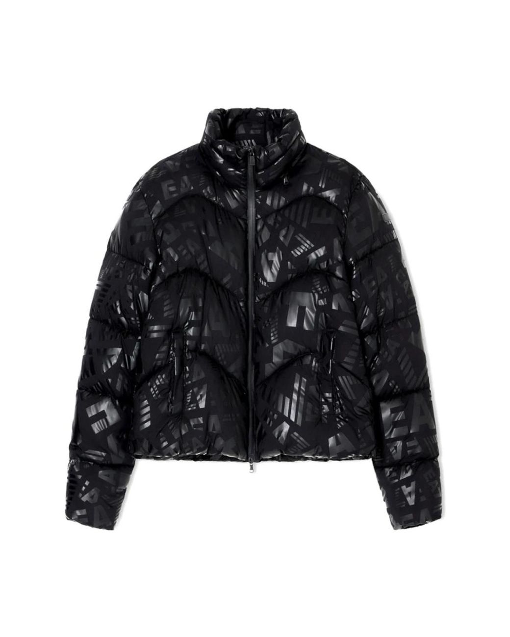 Winter Jackets EA7 en coloris Black