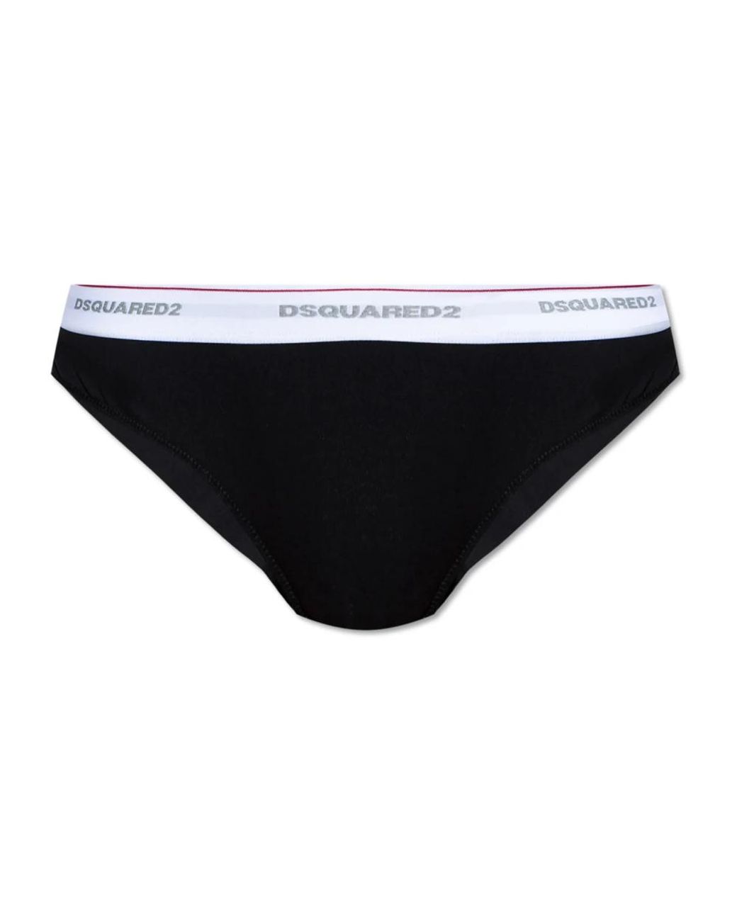 DSquared² Black Slips mit logo