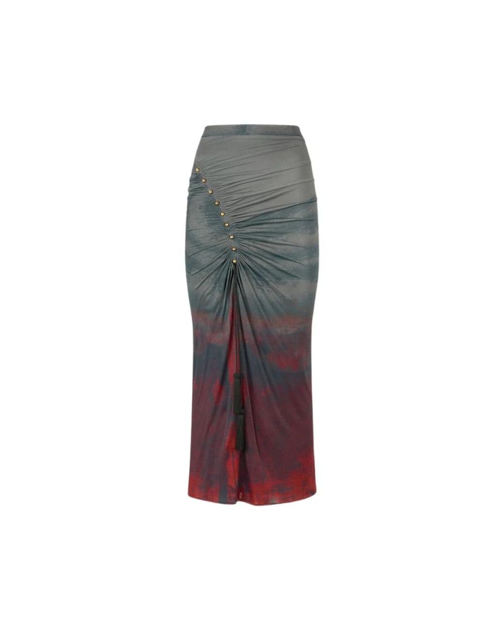 Midi Skirts Roberto Cavalli de color Gray