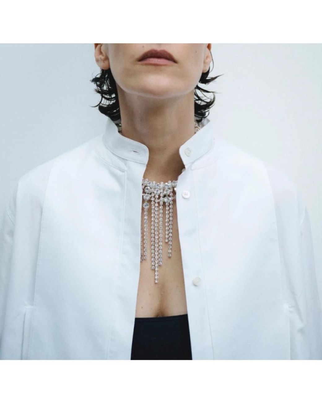 Perrine Taverniti White Necklaces