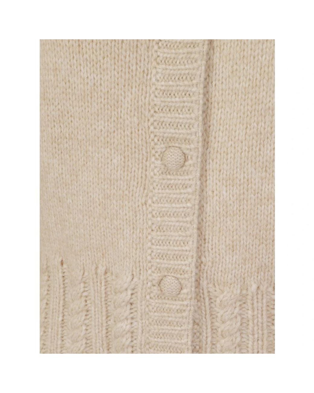 Cardigans Moncler de color Natural