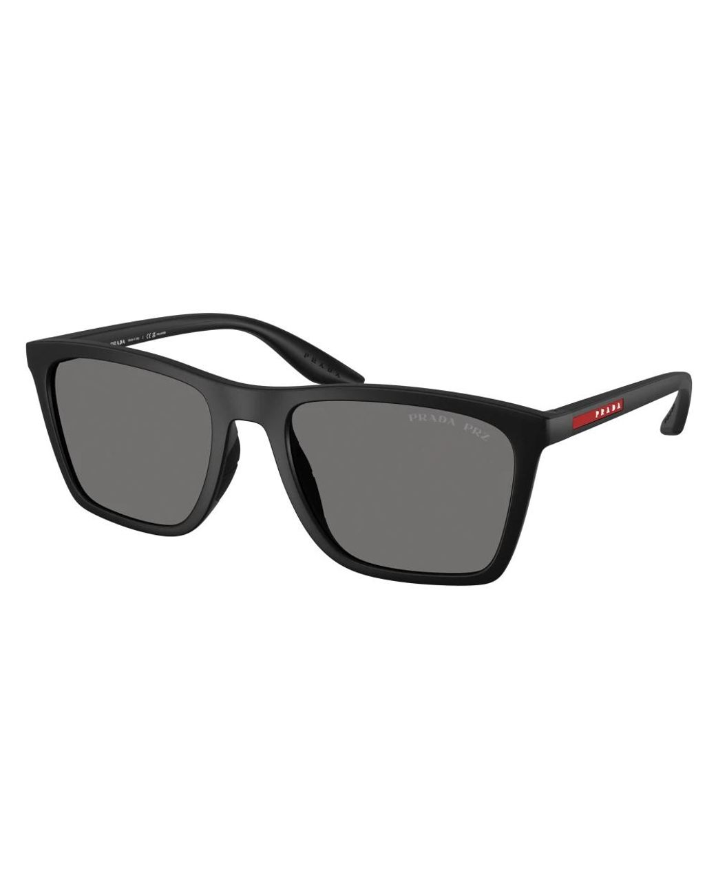 Prada Ps B08S Zonnebril in het Black voor heren