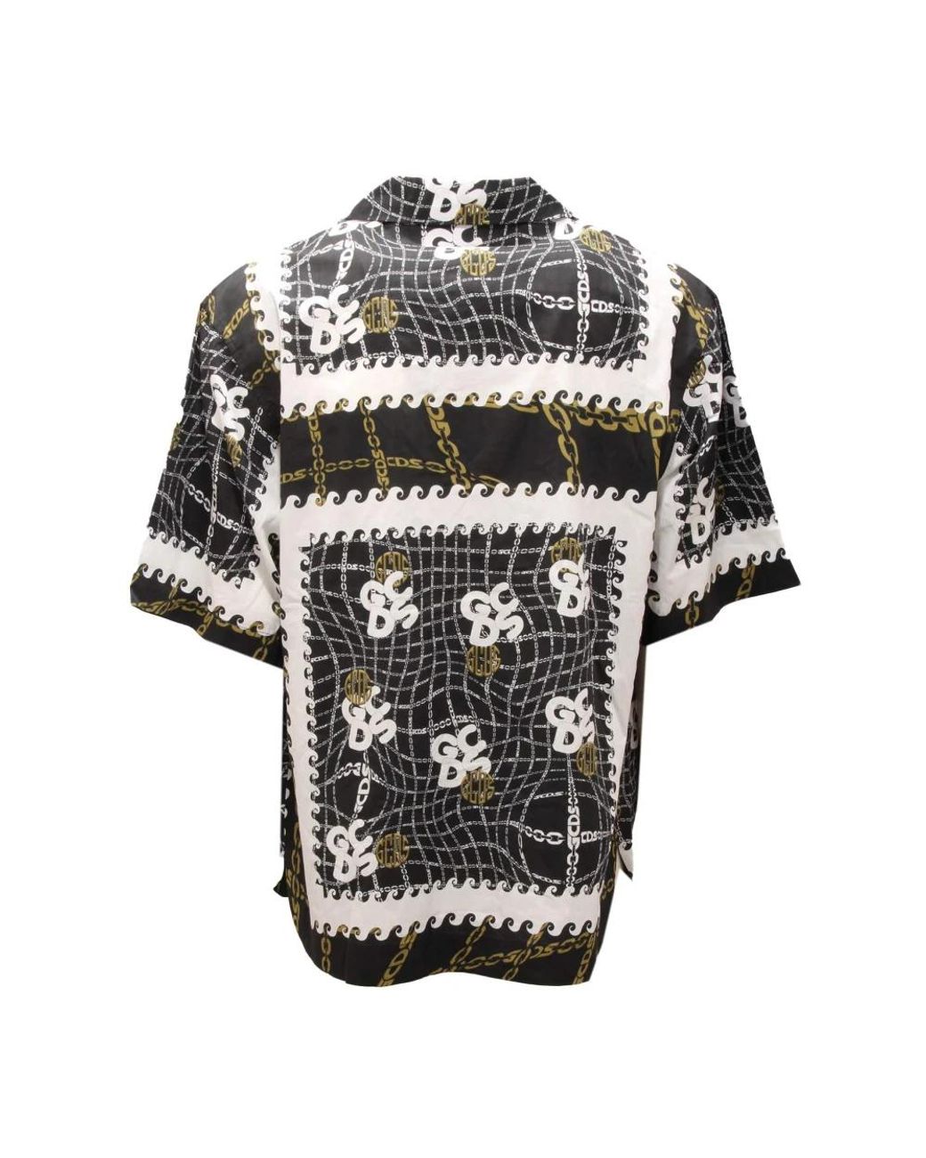 Gcds Black Short Sleeve Shirts for men
