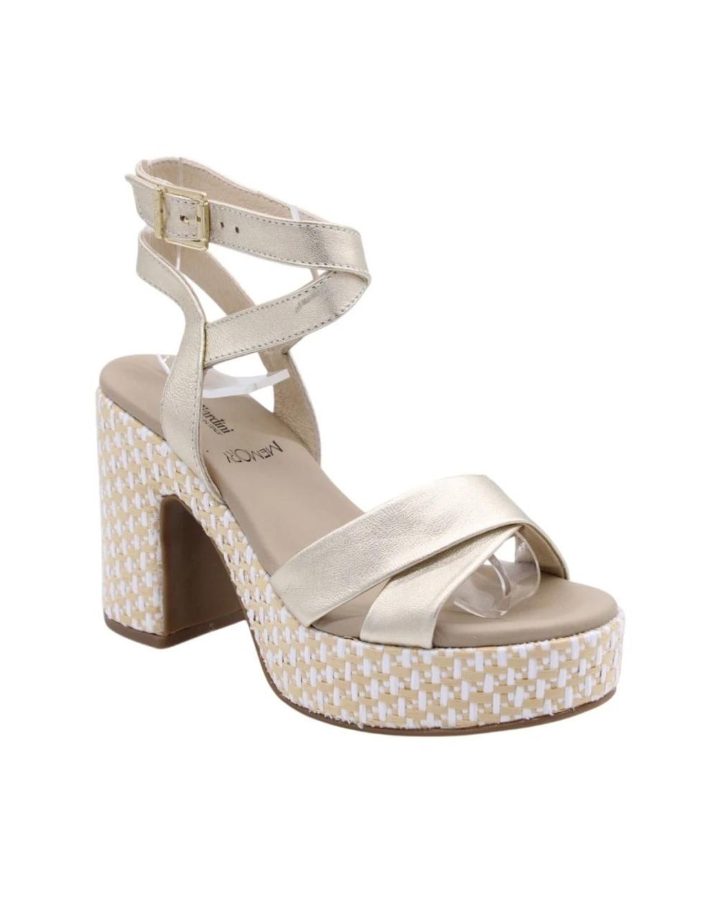 Nero Giardini White High Heel Sandals