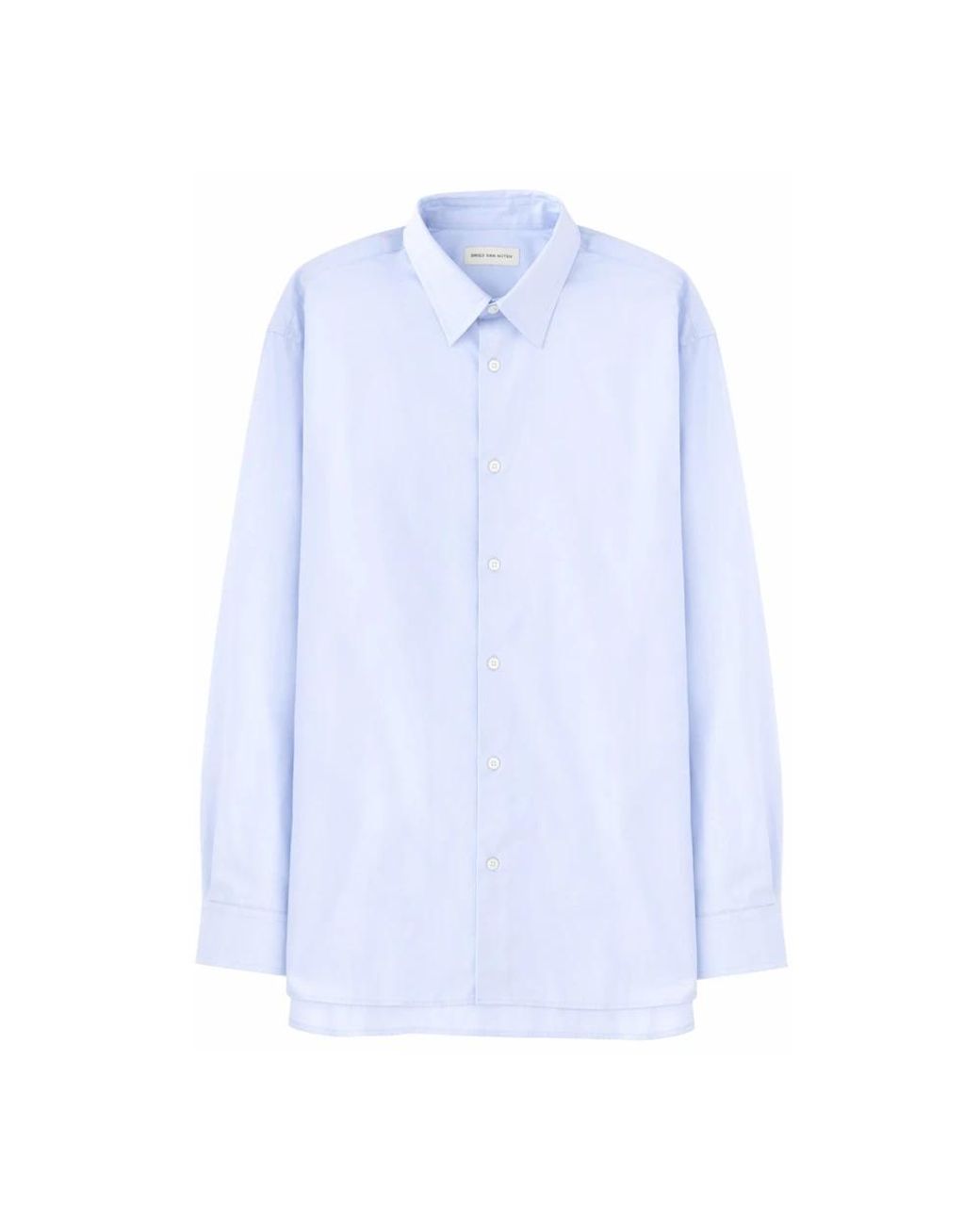 Dries Van Noten Blue Formal Shirts for men