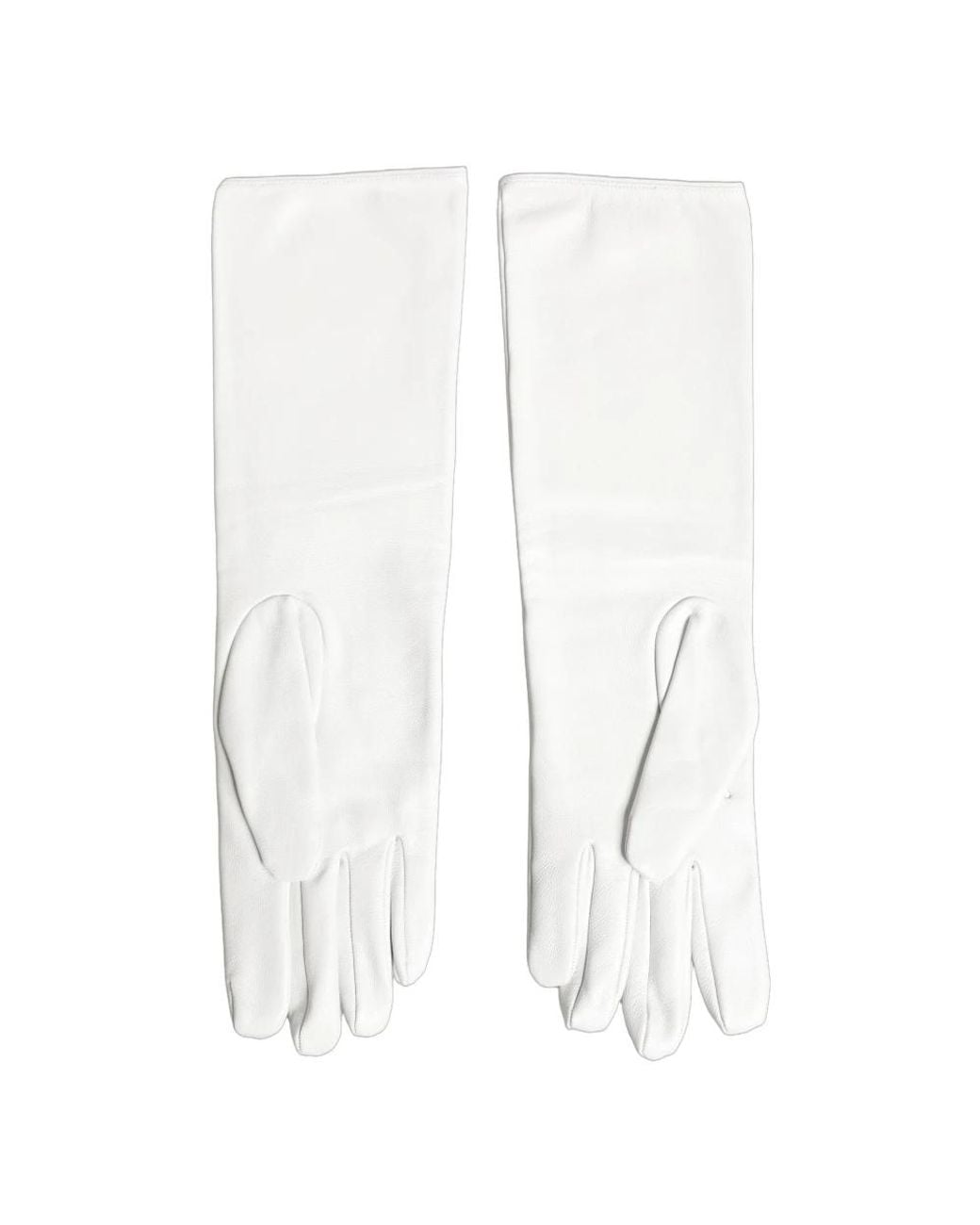 Dolce & Gabbana White Gloves