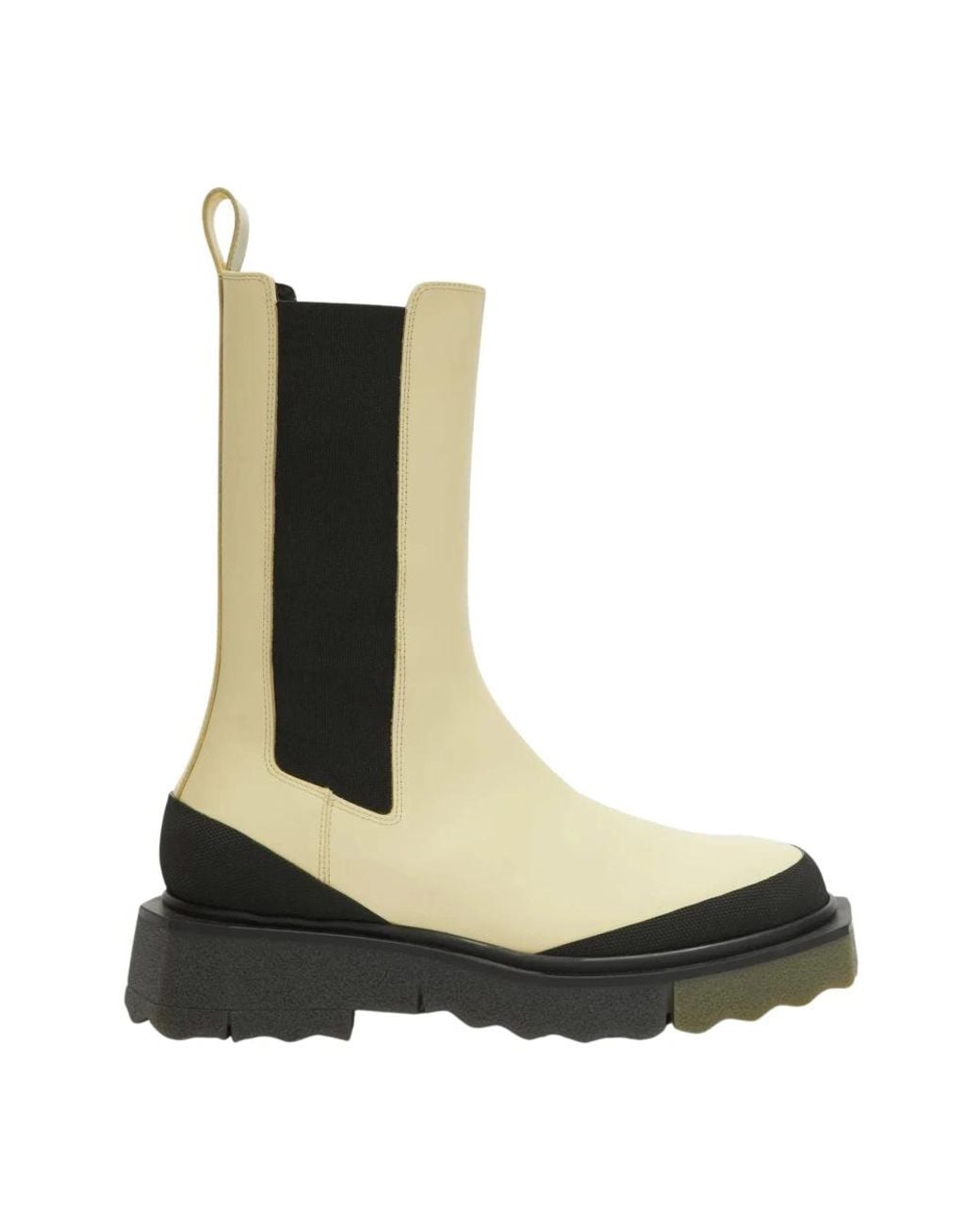 Off-White c/o Virgil Abloh Green Chelsea Boots