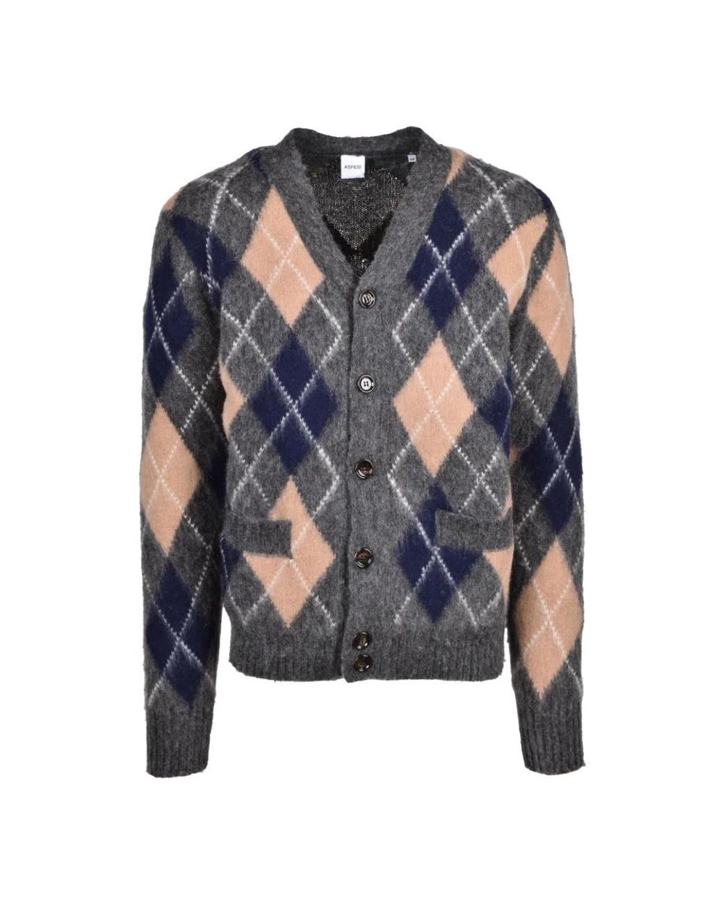 Aspesi Blue Cardigans for men