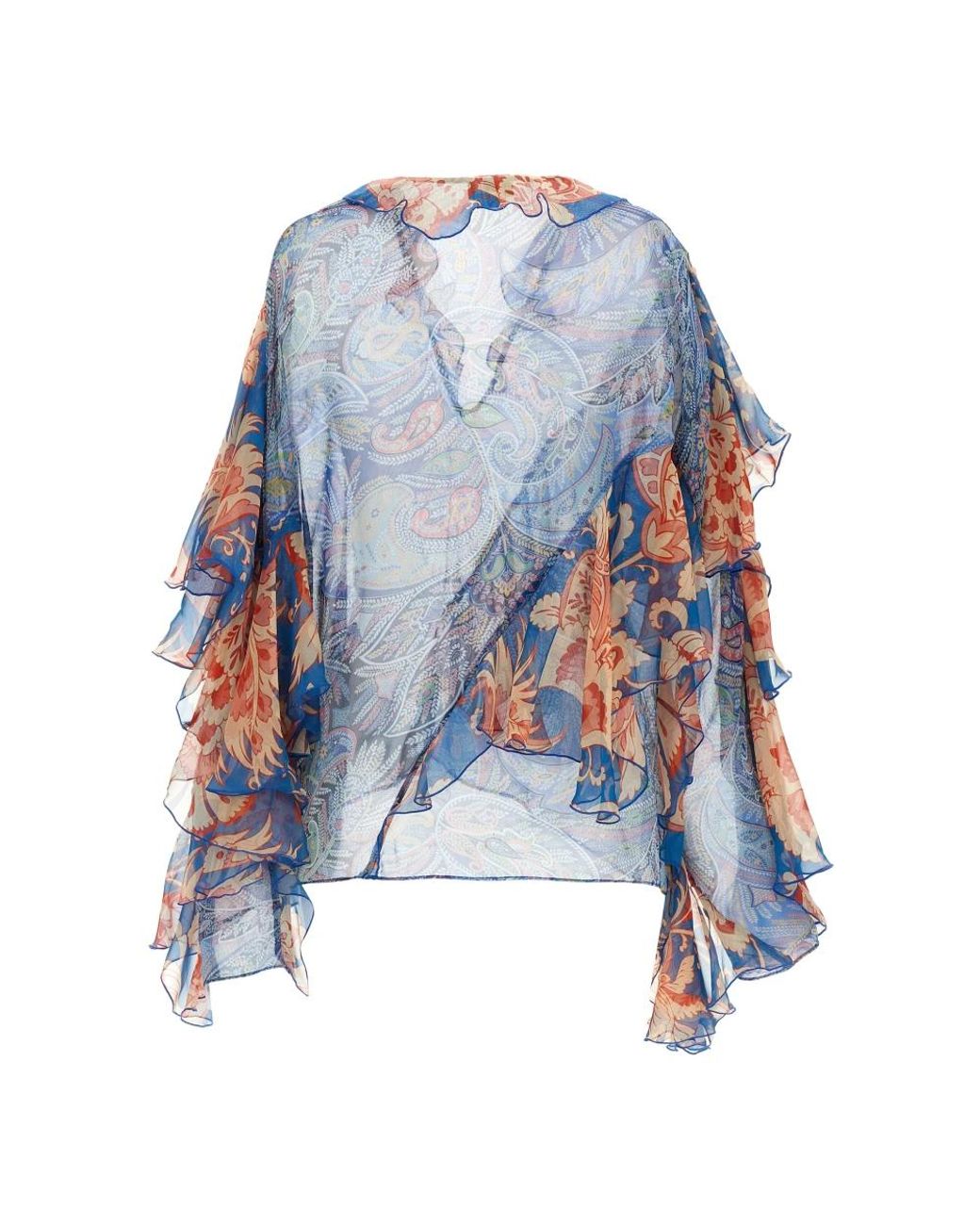 Etro Blue Blouses