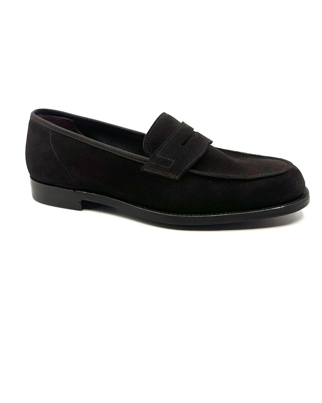 Crockett and Jones Black Loafers for men