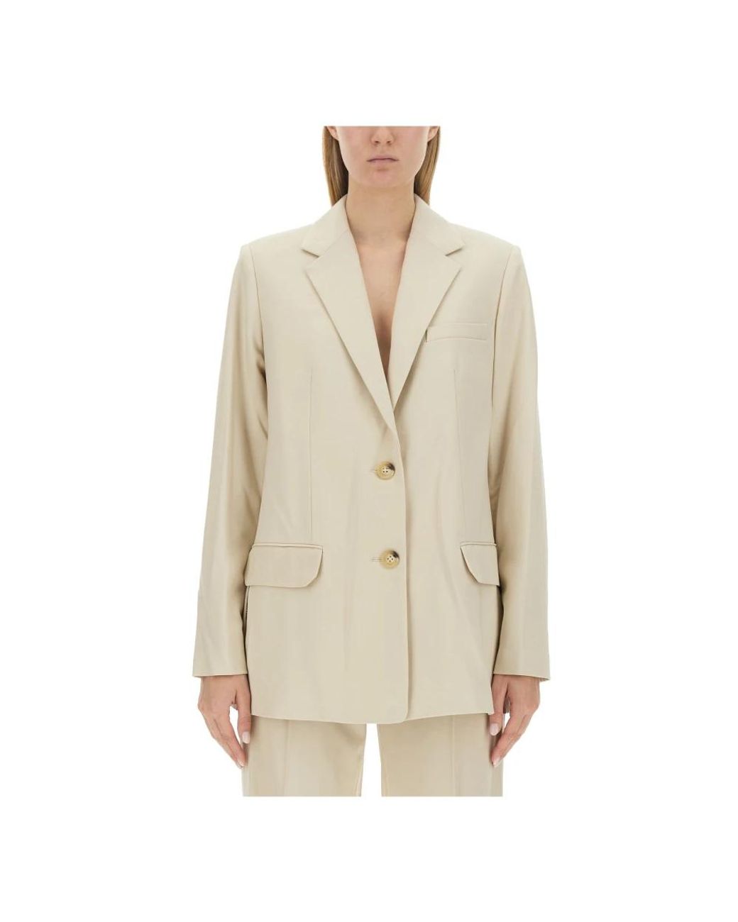 Helmut Lang Natural Blazers