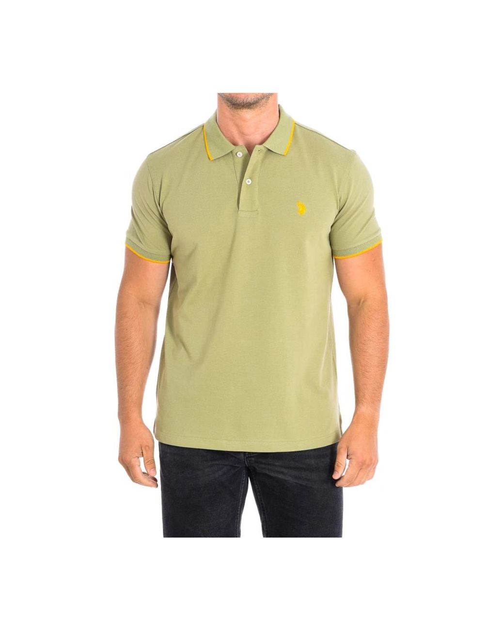U.S. POLO ASSN. Green Polo Shirts for men