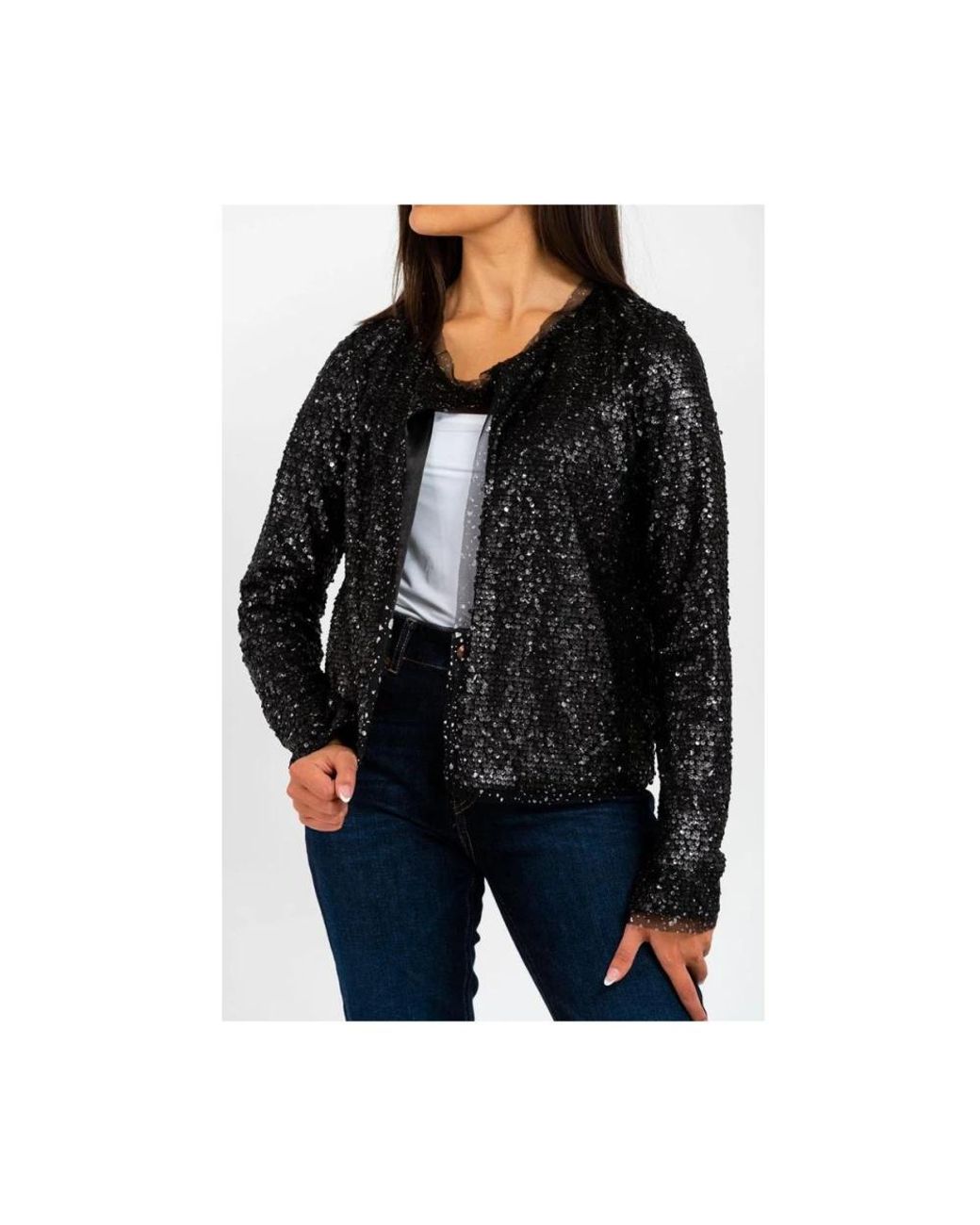 Light Jackets Gas de color Black