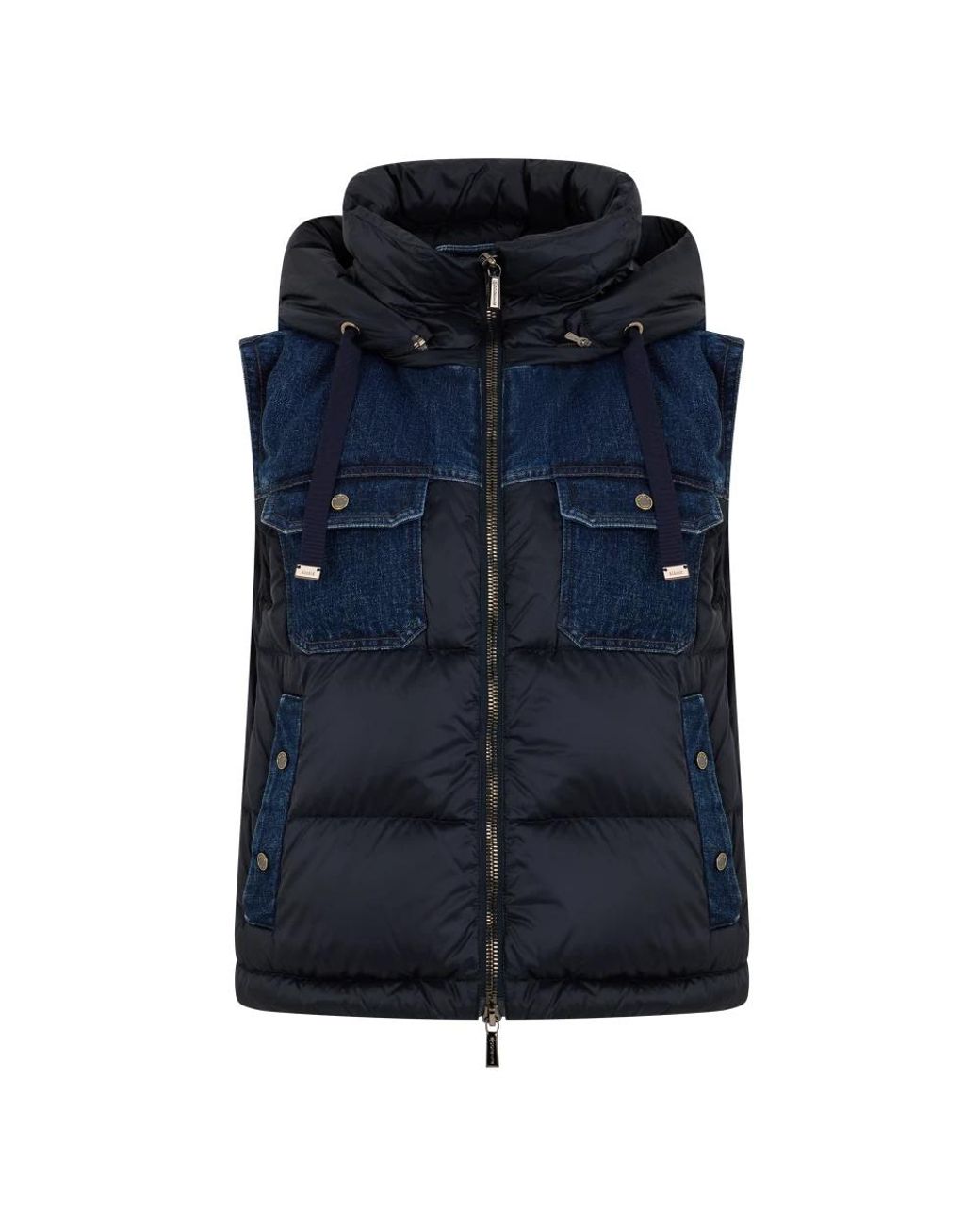 Vests Moorer en coloris Blue
