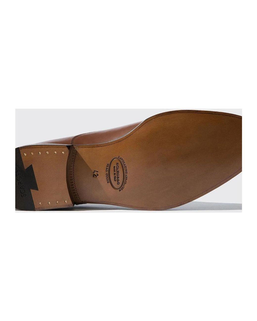 Scarosso Brown Laced Shoes for men