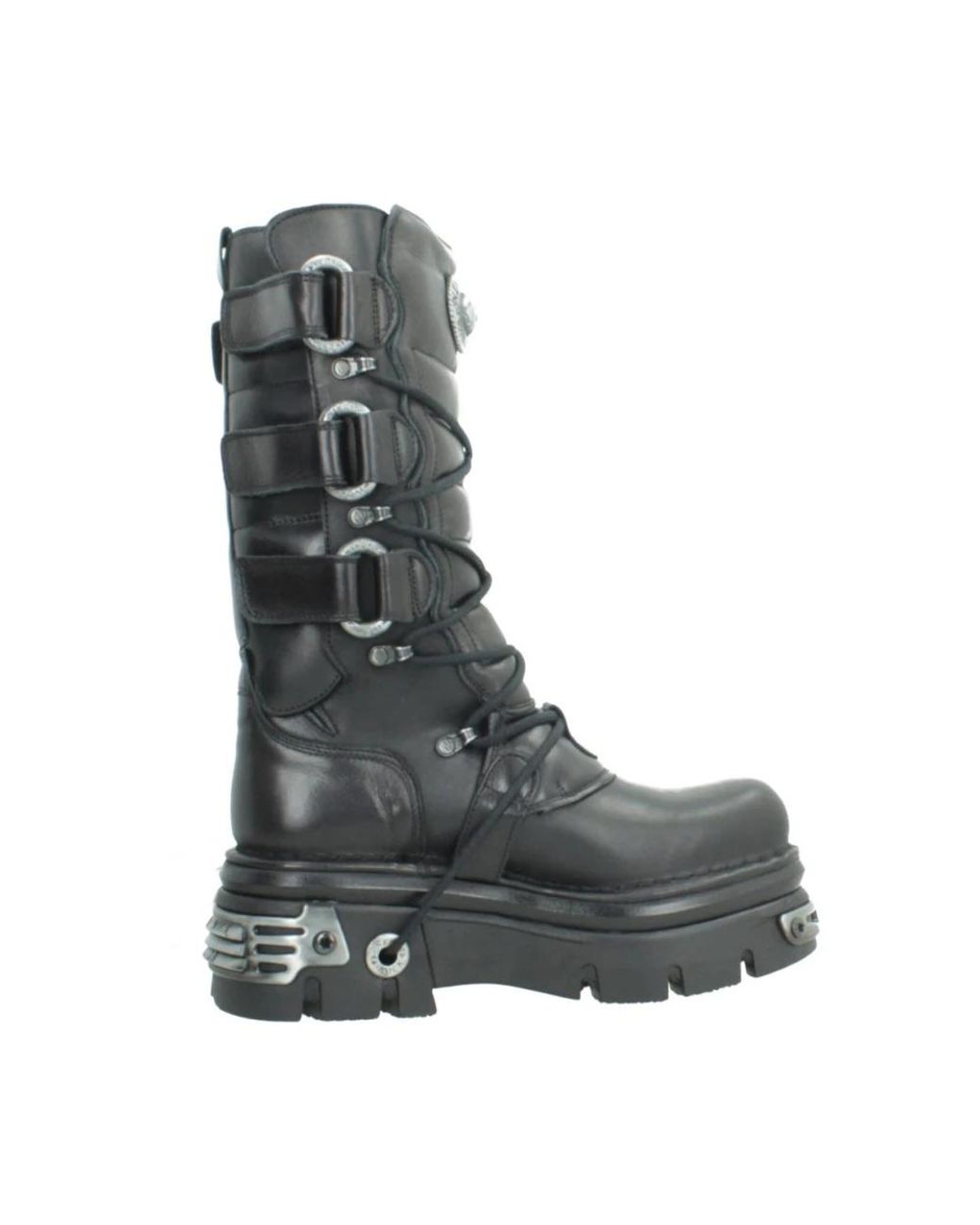 New Rock Gray Stylische Schnürstiefel Für Urbane Abenteuer