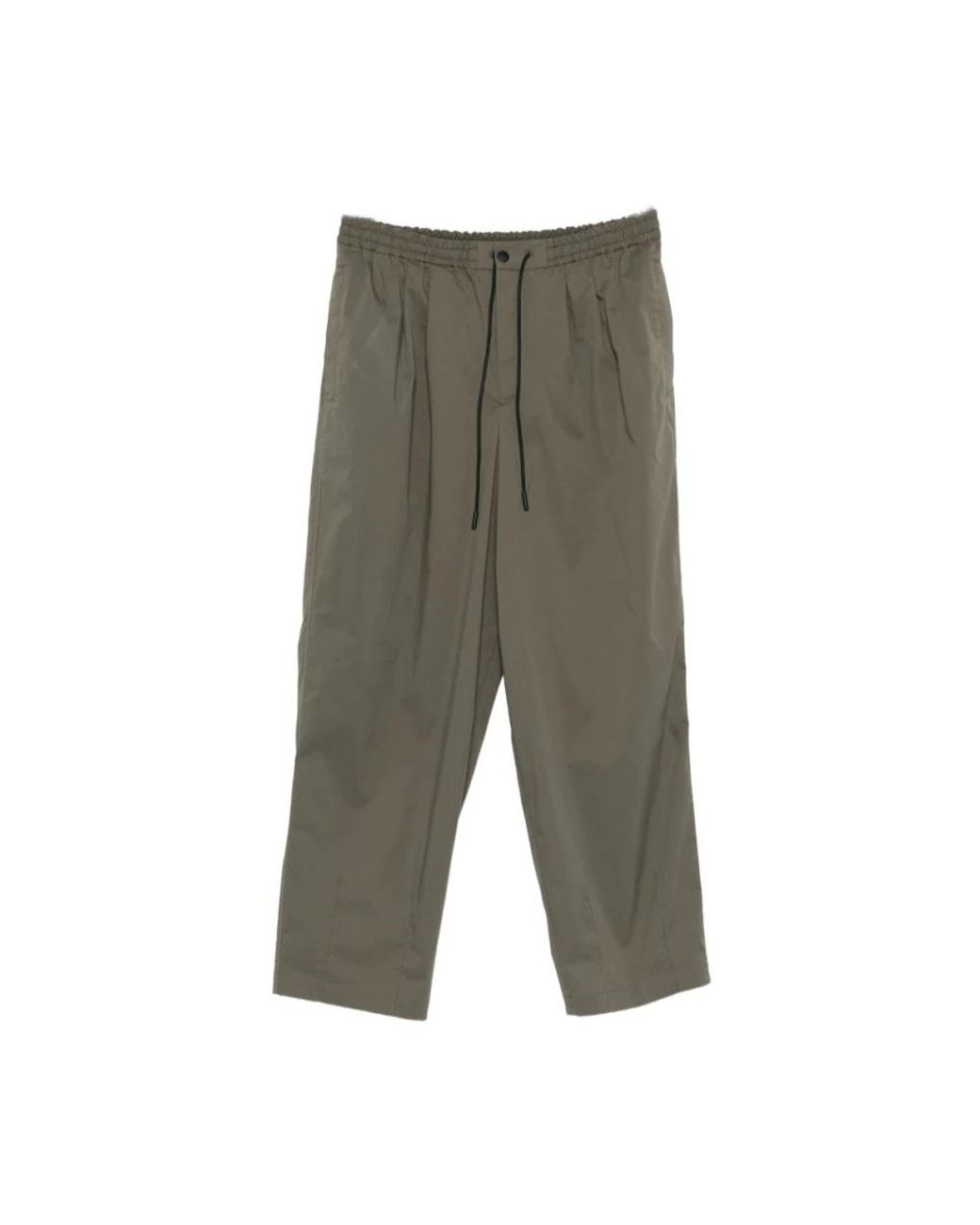 PT Torino Green Cropped Trousers for men