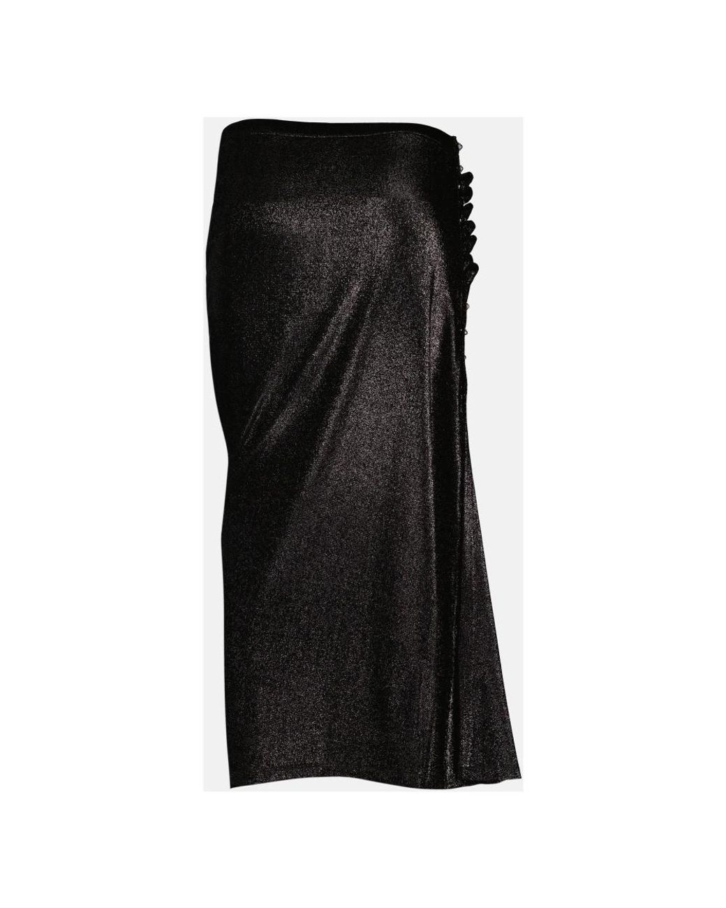 Rabanne Midi Rokken in het Black