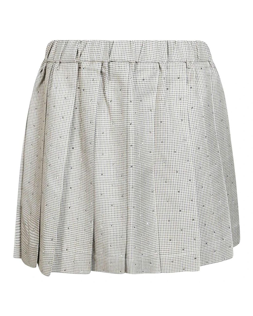 P.A.R.O.S.H. Gray Short Skirts