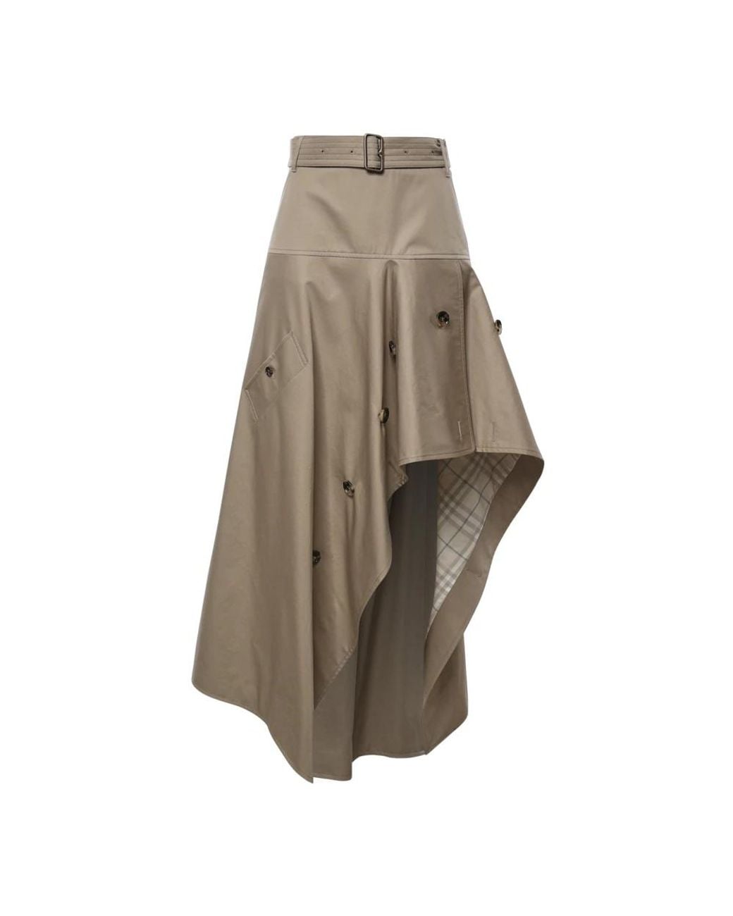 Burberry Brown Midi Skirts
