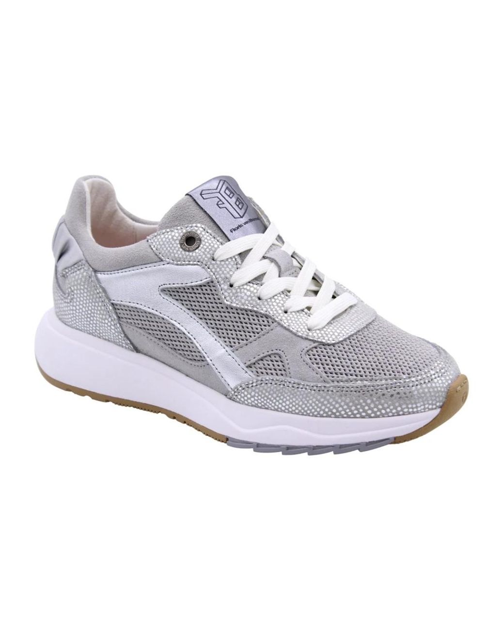 Floris Van Bommel Gray Sneakers