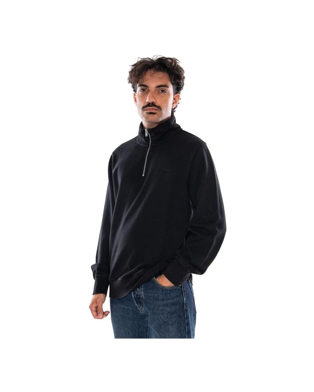 Zip-Throughs di Levi's in Black da Uomo
