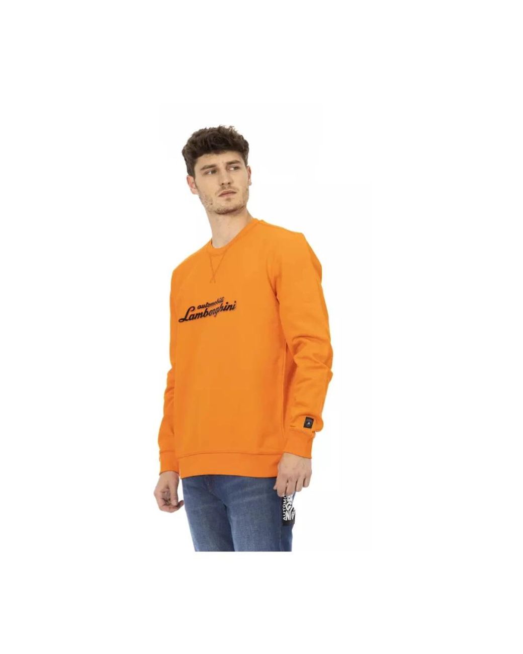 Automobili Lamborghini Orange Sweatshirts for men