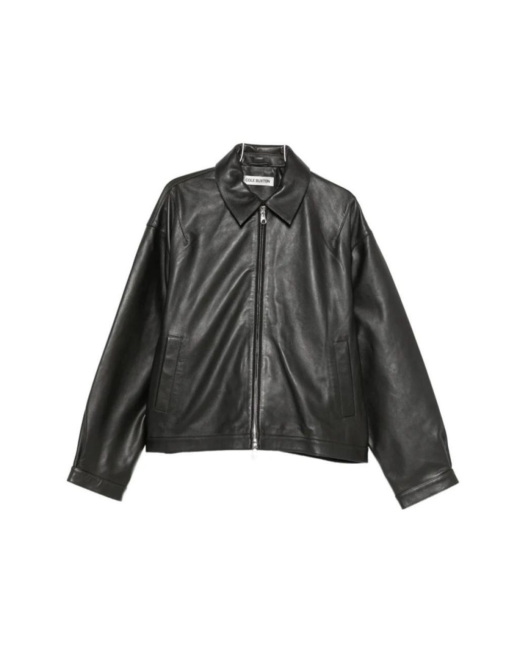 Leather Jackets Cole Buxton pour homme en coloris Black