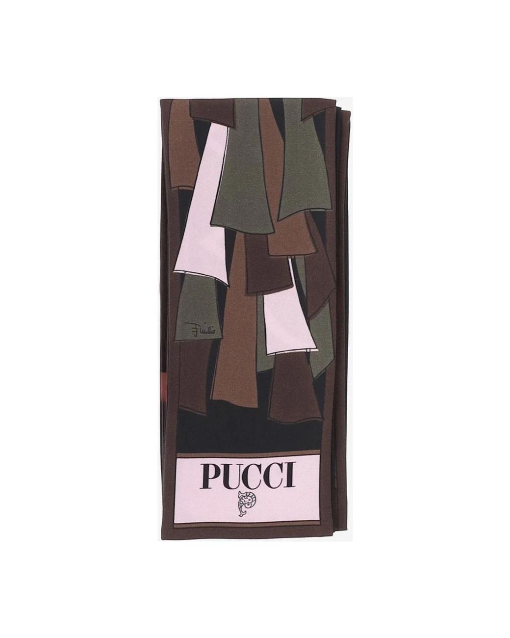 Emilio Pucci Multicolor Silk Scarves