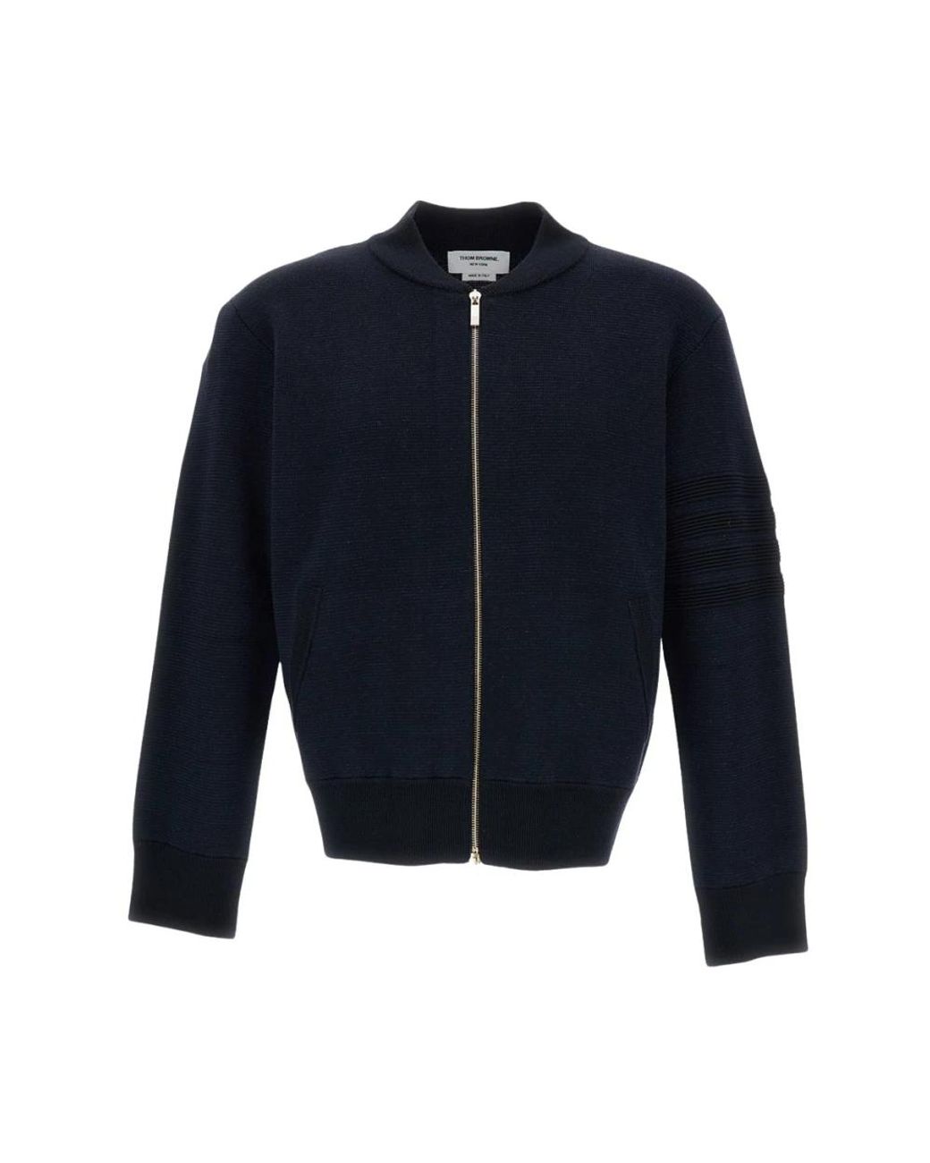 Thom Browne Jassen ,Blauw ,Katoen Bomberjack in het Blue voor heren