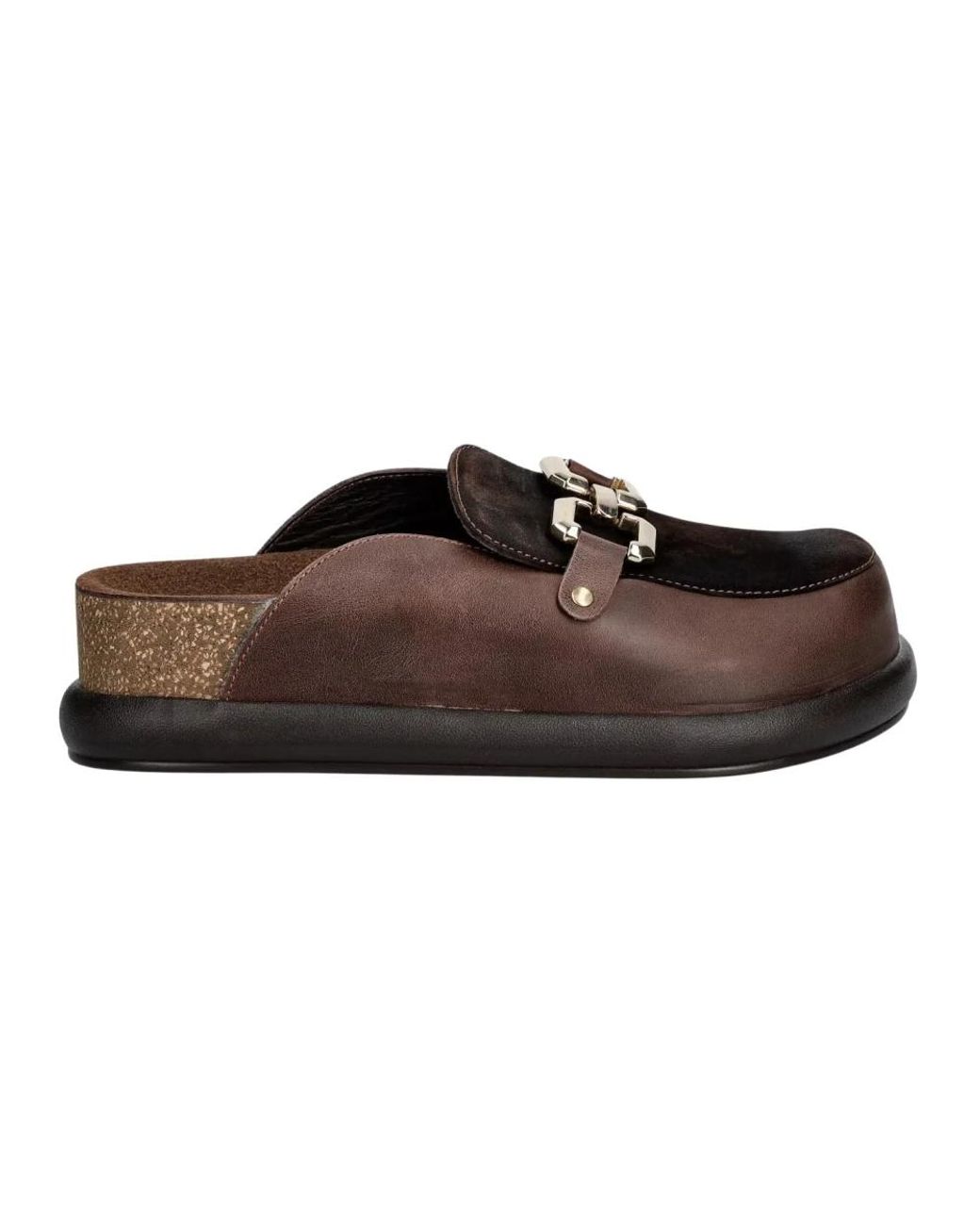 Bohonomad Brown London Clogs