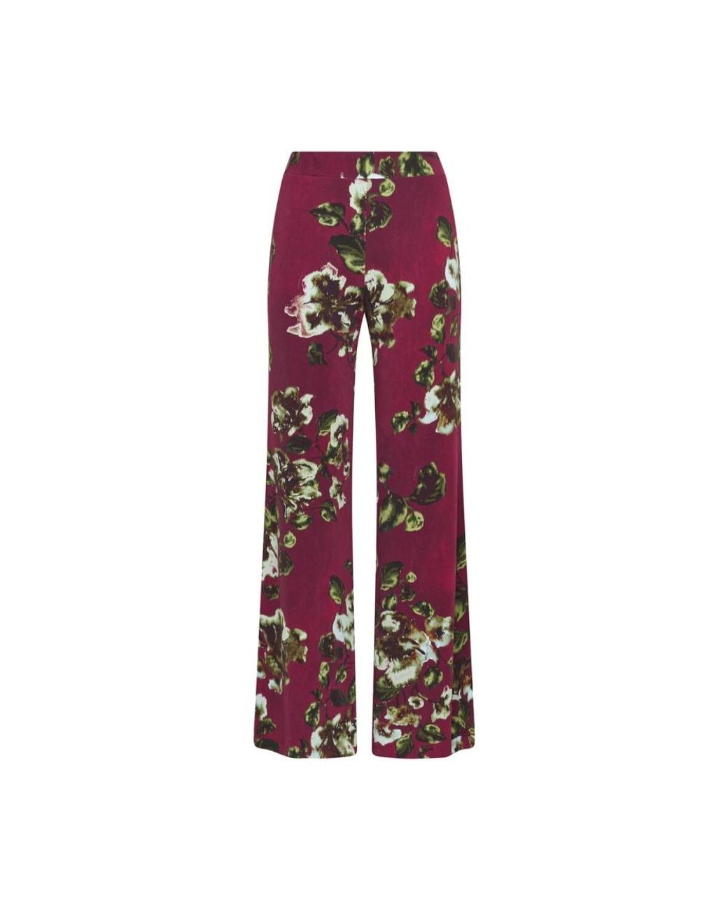 Maliparmi Red Wide Trousers