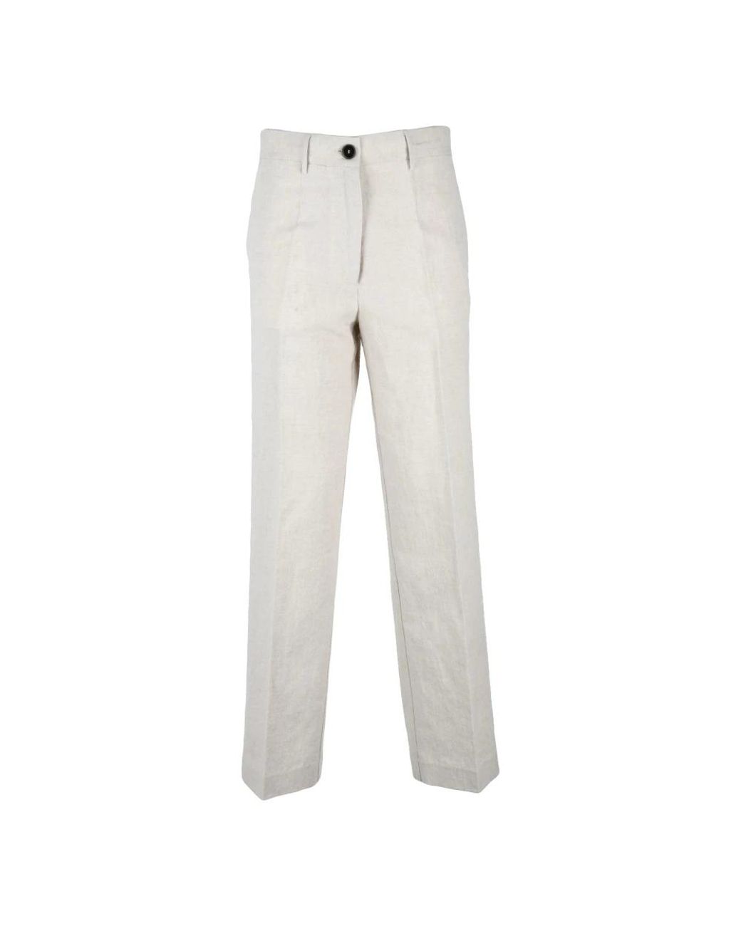 Pomandère Gray Straight Trousers