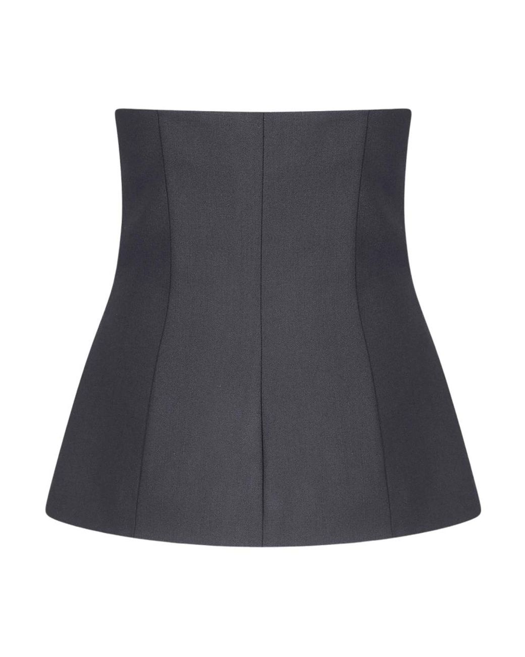 P.A.R.O.S.H. Blue Sleeveless Tops