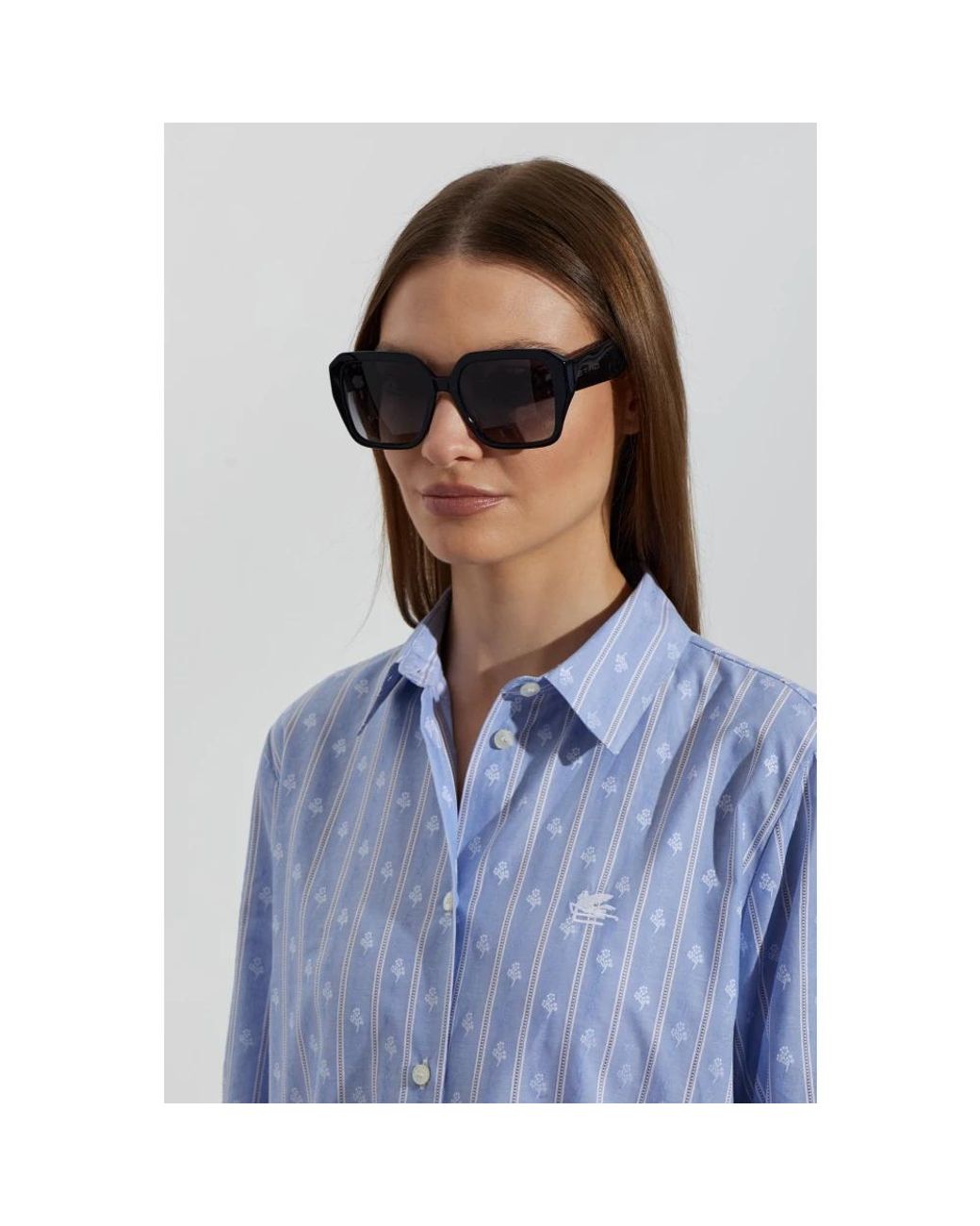 Sunglasses Etro en coloris Blue