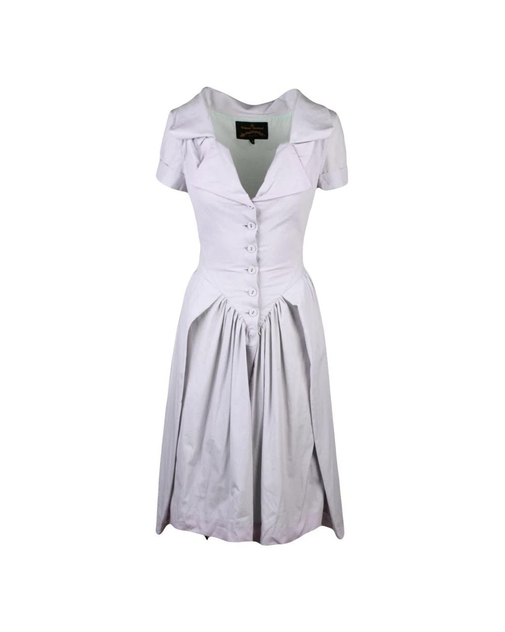 Vivienne Westwood Gray Short Dresses