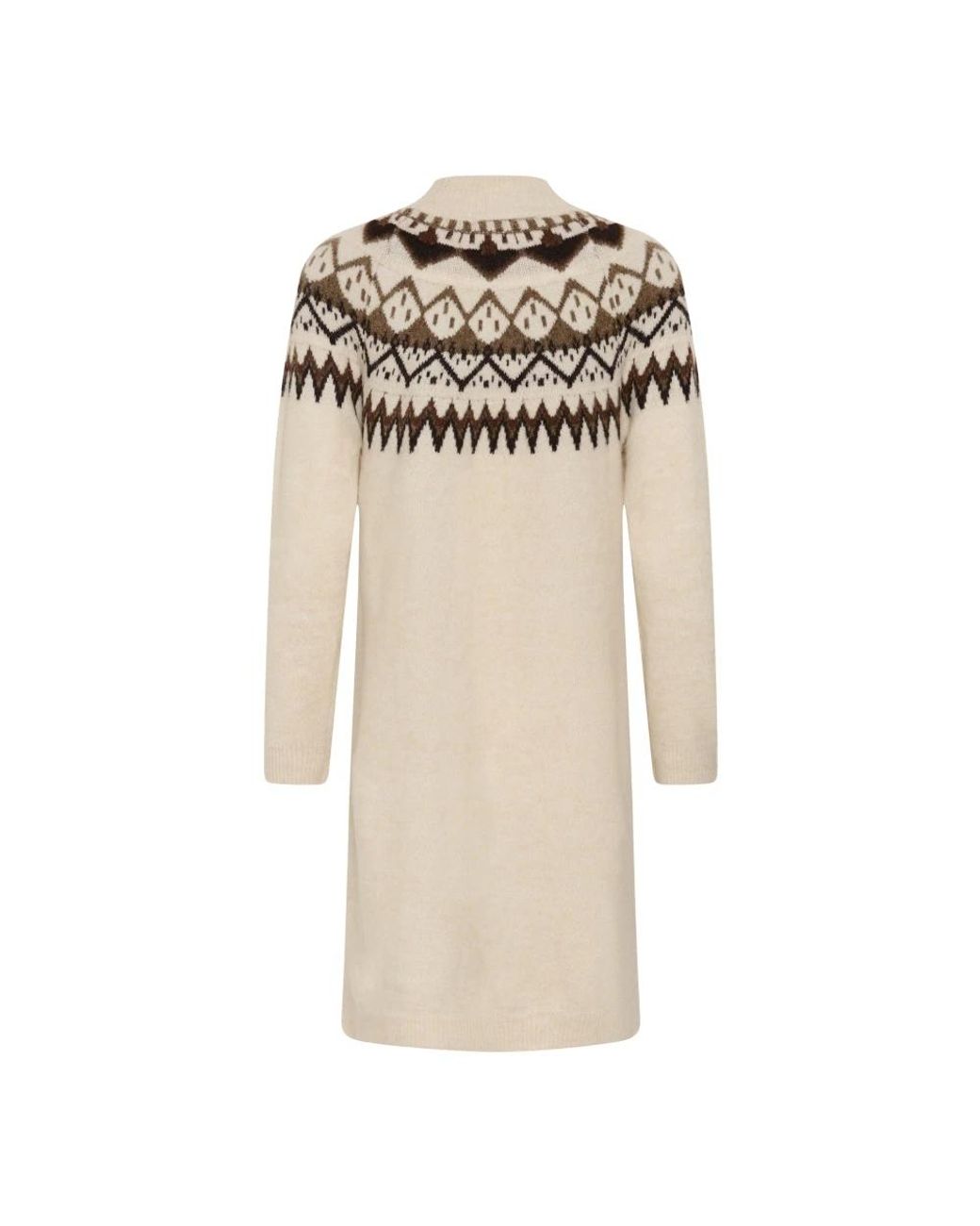 Knitted Dresses Cream de color Natural
