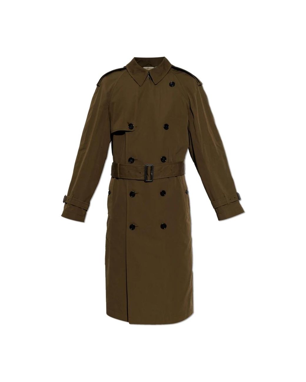 Burberry Green Trench Coats for men