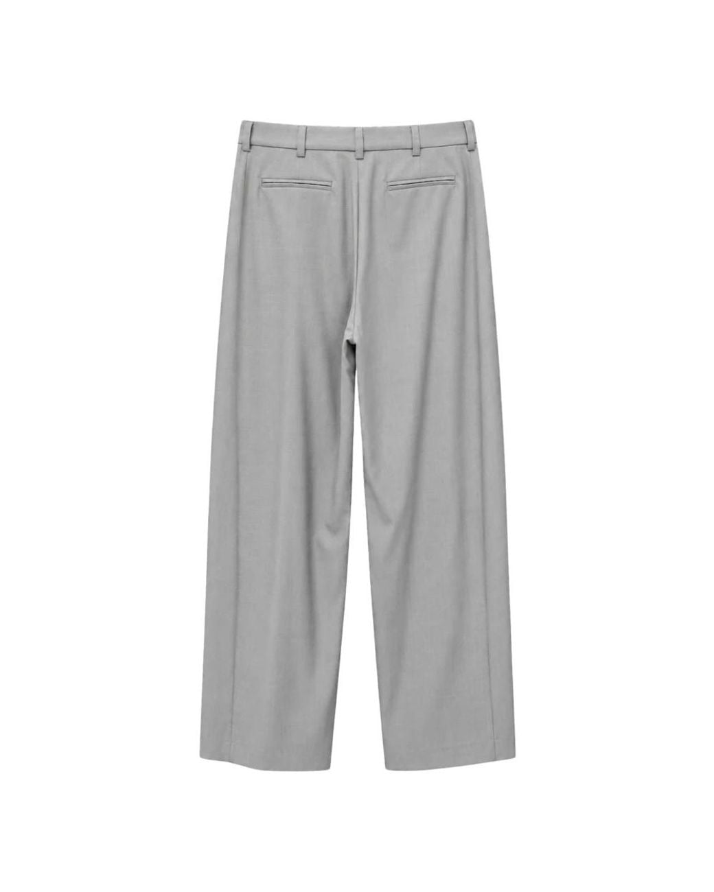 MEIMEIJ Gray Wide Trousers