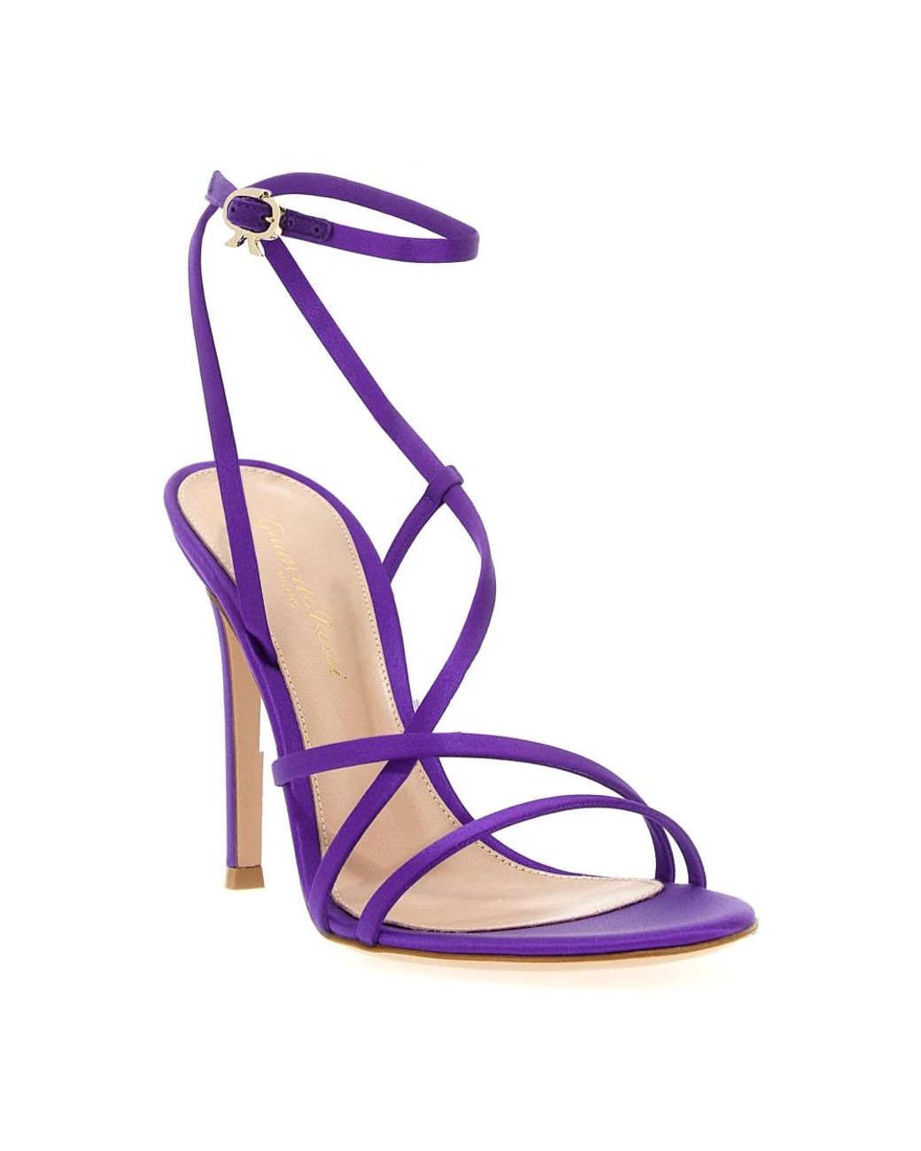 Gianvito Rossi Purple High Heel Sandals