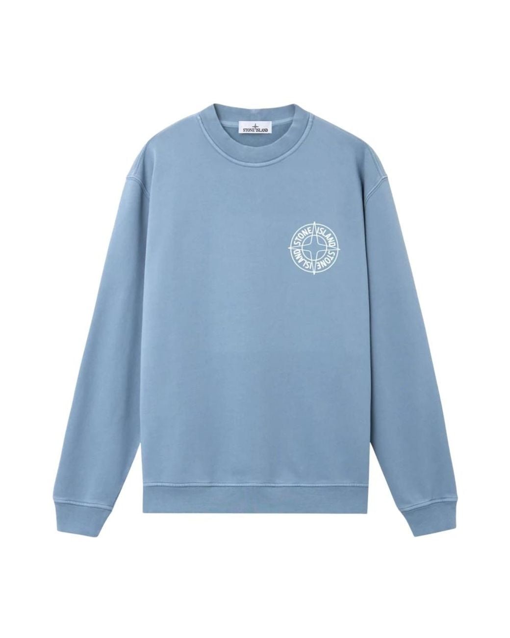Stone Island Blue Sweatshirts for men