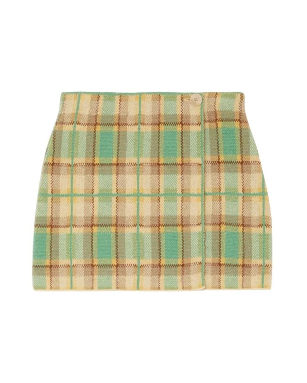 Guest In Residence Green Short Skirts