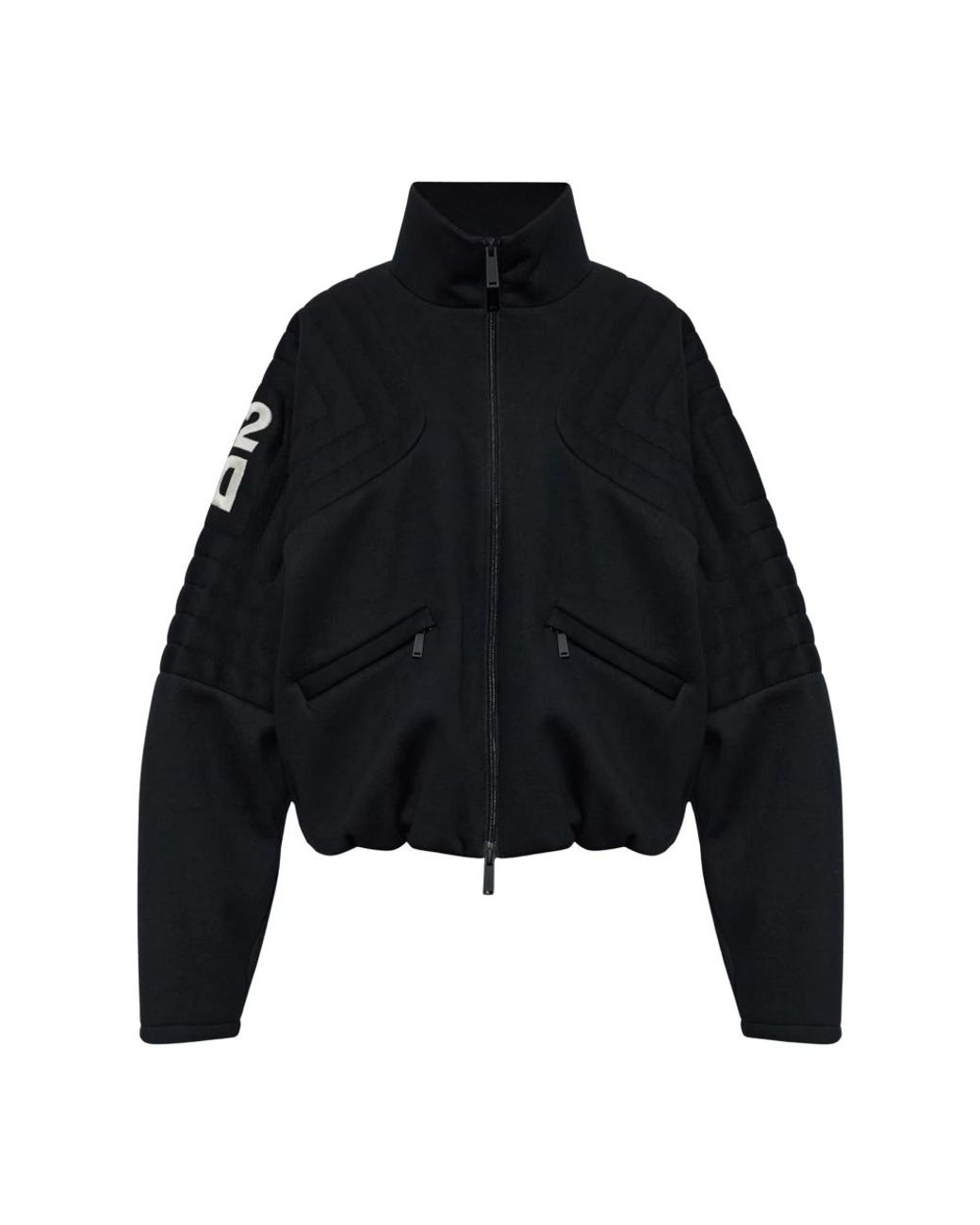Zip-Throughs di DSquared² in Black