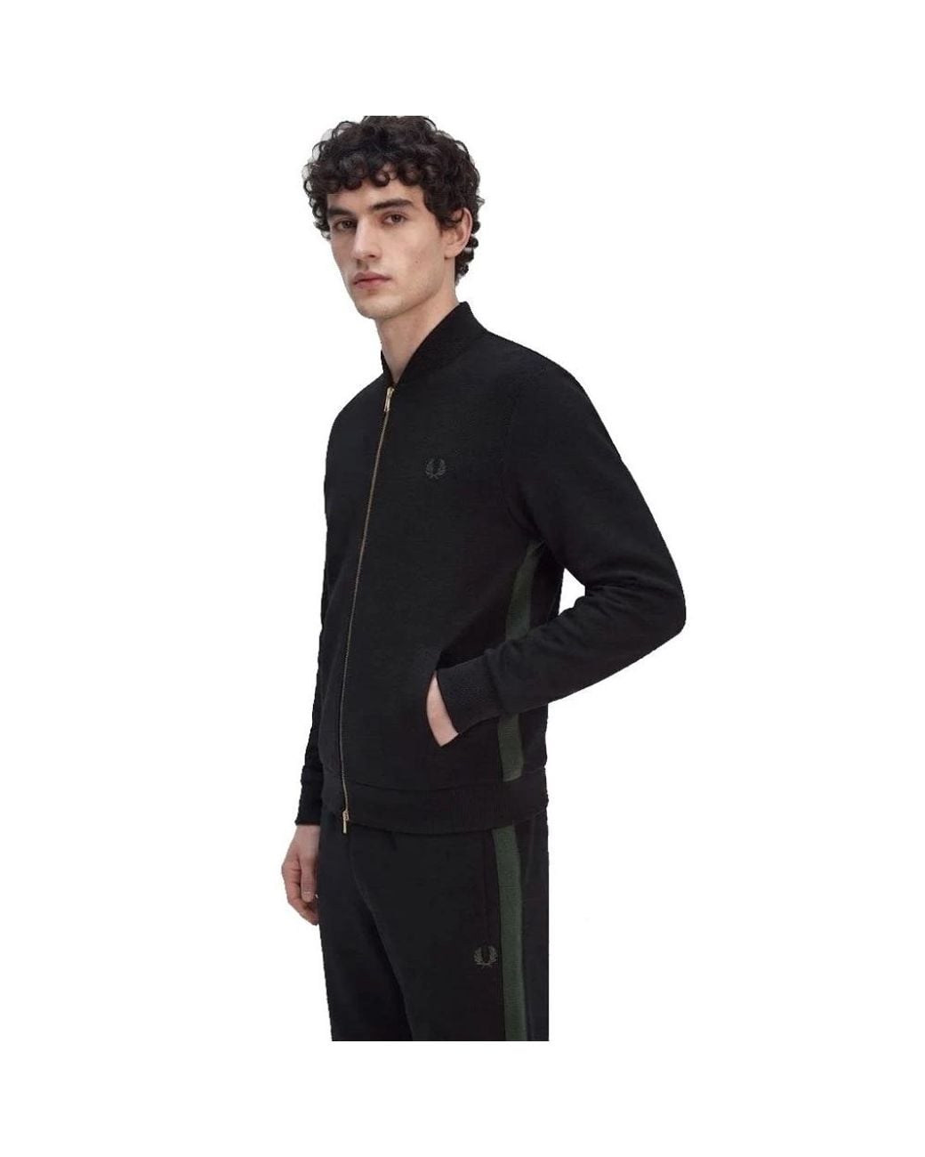 Bomber Jackets di Fred Perry in Blue da Uomo