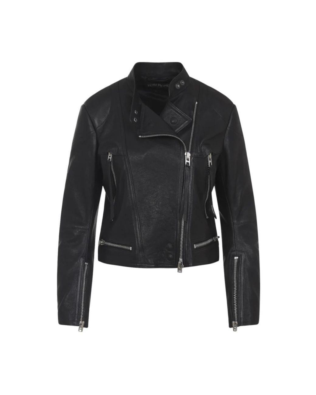 Tom Ford Black Leather Jackets