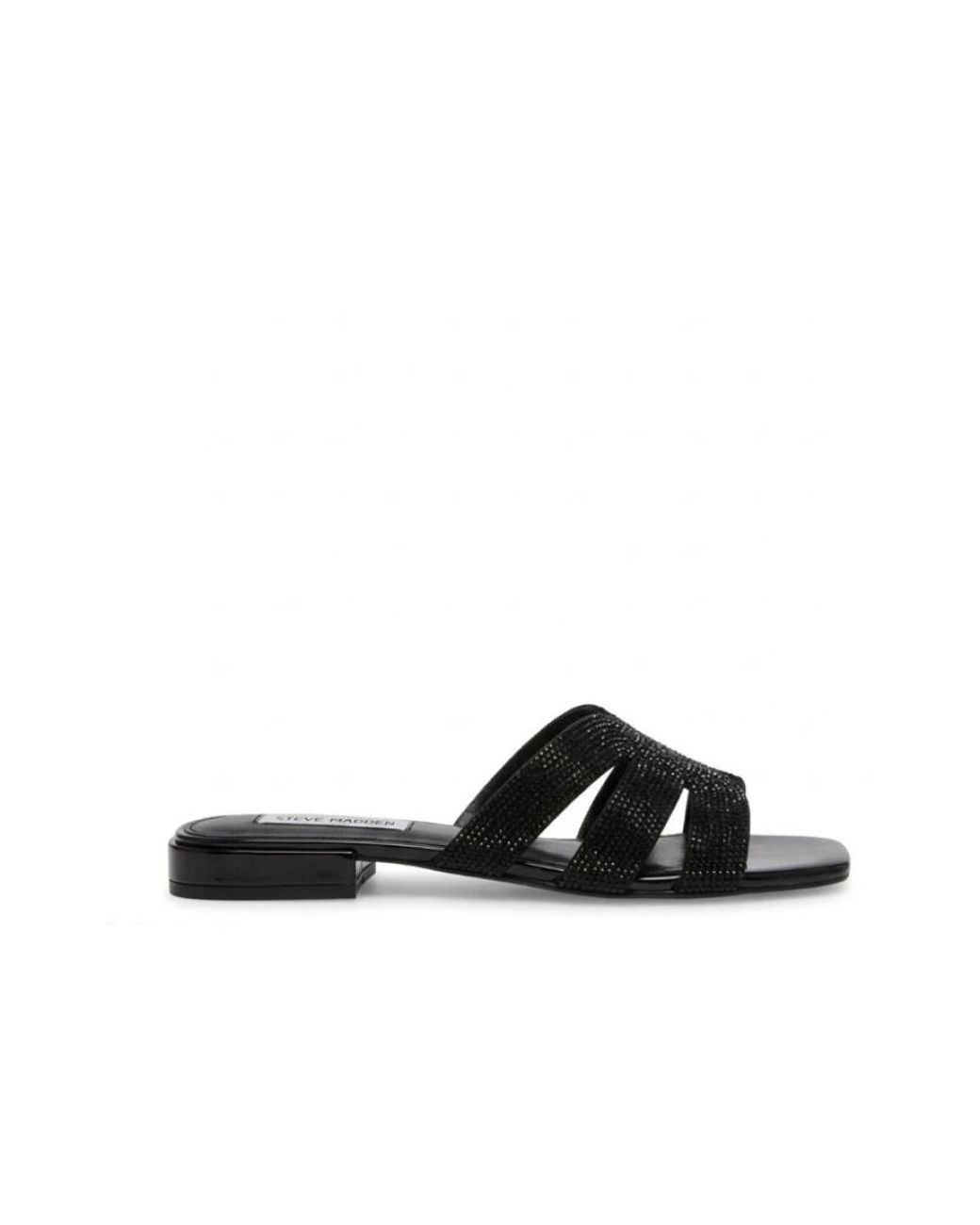 Steve Madden Black Sequel Slider