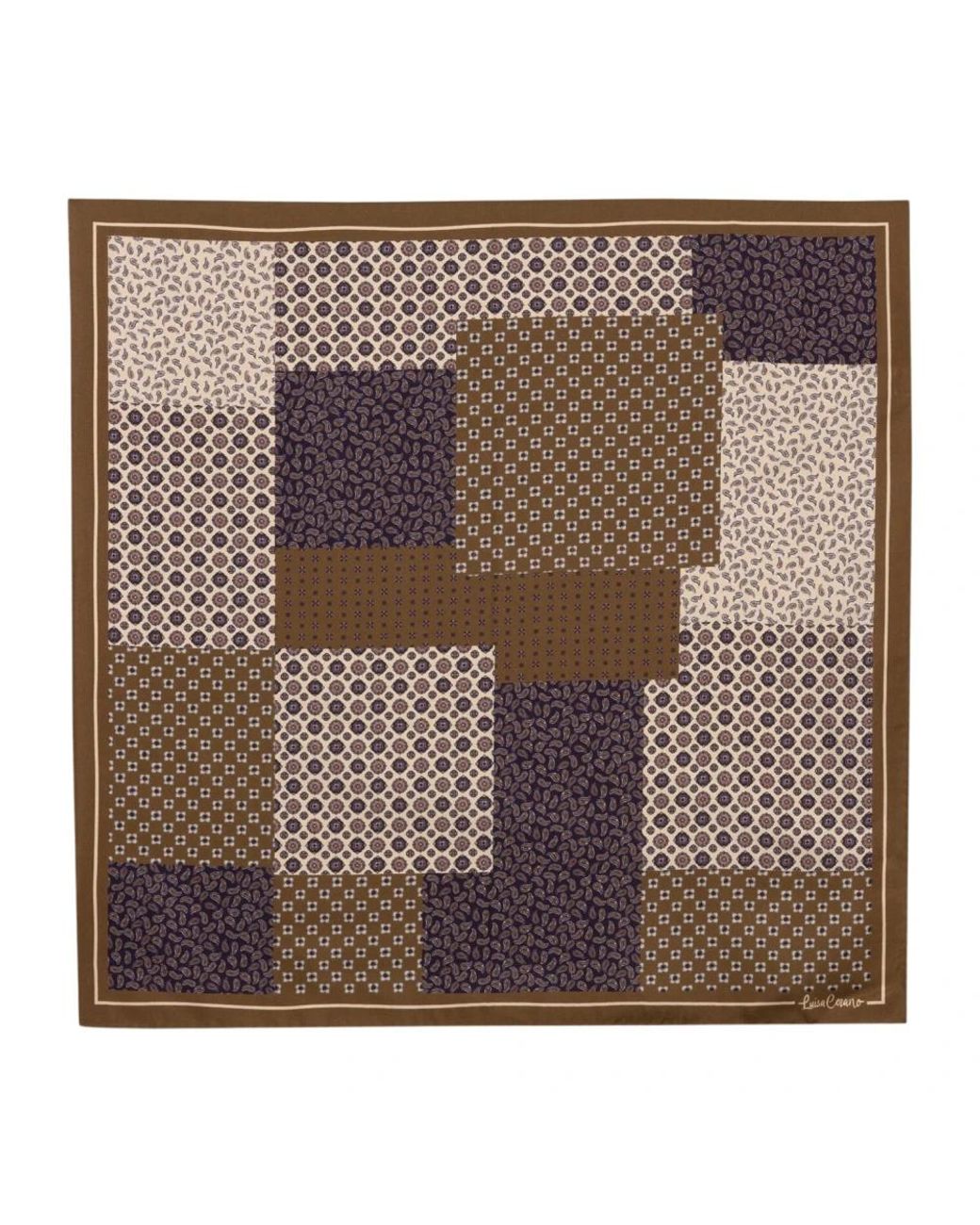 Silky Scarves di Luisa Cerano in Brown